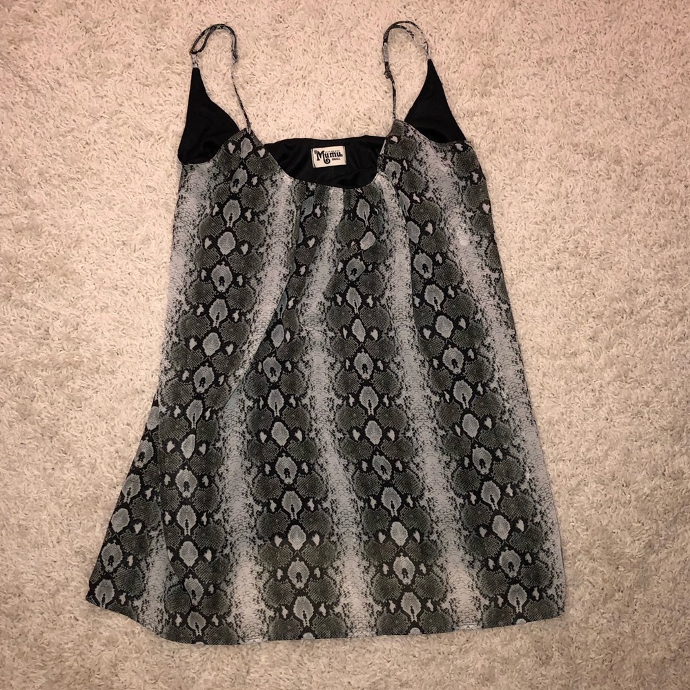 Show Me Your MuMu snake print dress